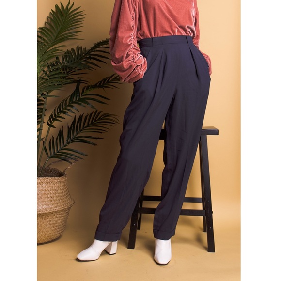90s high waisted trousers